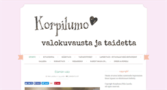 Desktop Screenshot of korpilumo.com